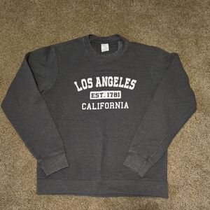 Source Unknown Gray Los Angeles Sweatshirt